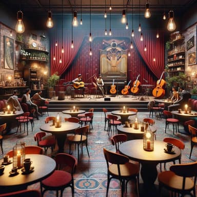 Melodic Brew: Rhythms of the Gypsy Café