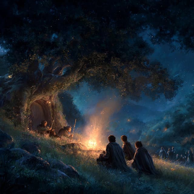 The Fellowship Reunited (From "Lord Of The Rings") (Fantasy medieval version)