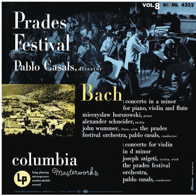 Bach: Concerto for Flute, Violin and Keyboard, BWV 1044, Violin Concerto in D Minor, BWV 1052R & Brandenburg Concerto No. 5, BWV 1