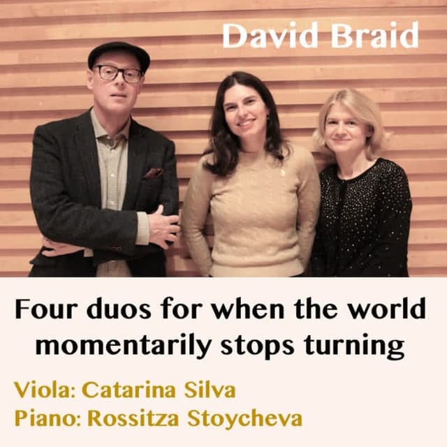 Four duos for when the world momentarily stops turning (feat. Catarina Silva & Rossitza Stoycheva)