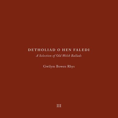 Detholiad o Hen Faledi III