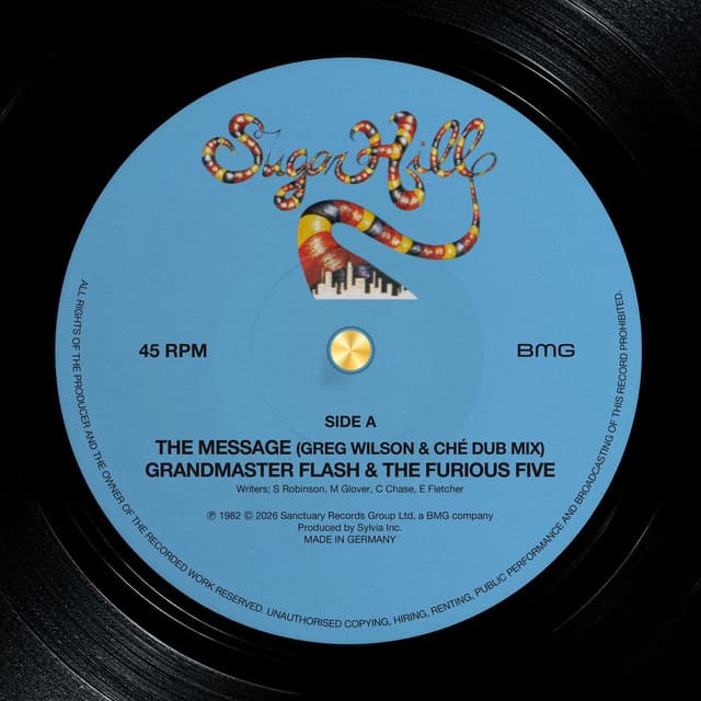 The Message / Rapper's Delight (Greg Wilson & Ché Wilson Dub Mixes)