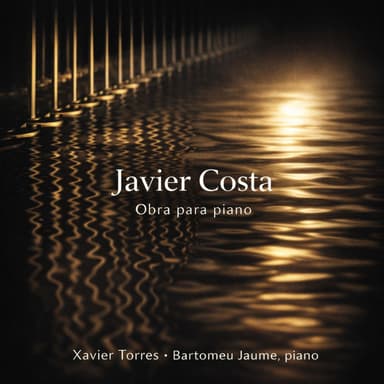 Javier Costa. Obra Para Piano