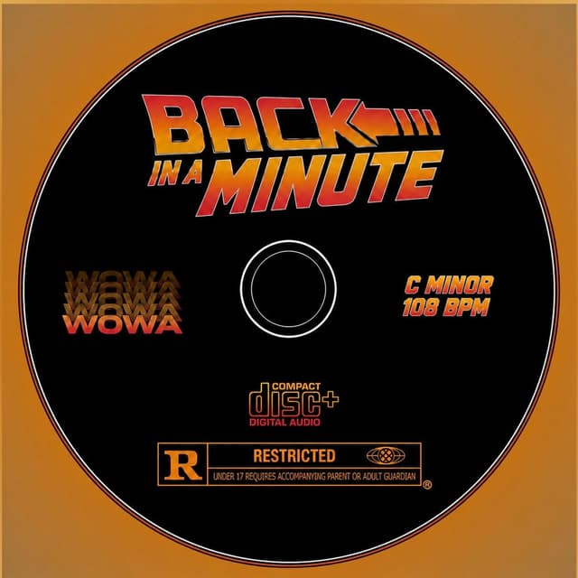 BACK IN A MINUTE