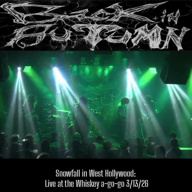 Snowfall in West Hollywood: Live at the Whiskey a-go-go 3/13/26