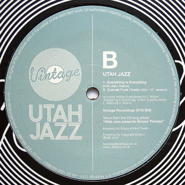 Utah Jazz / Conrad Funk (Intro 12” Version)