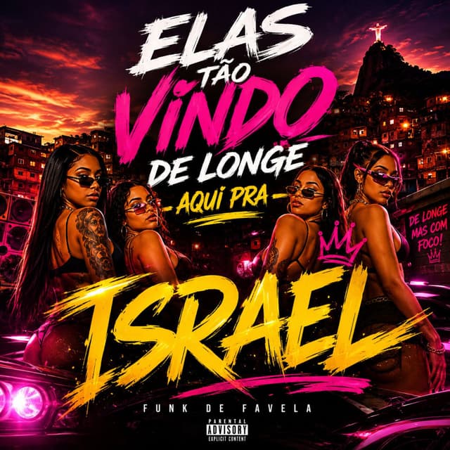 ELAS TAO VINDO DE LONGE AQUI PRA ISRAEL