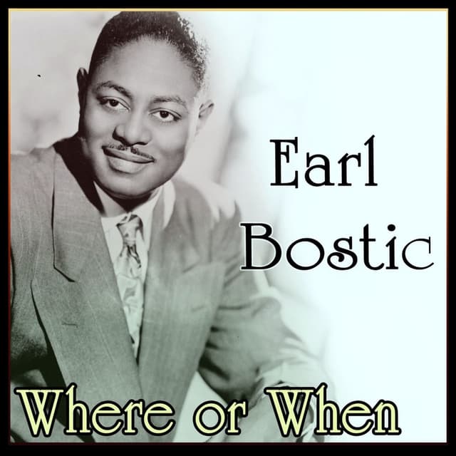 Earl Bostic - Earl Bostic - Where or When (MP3 Album)