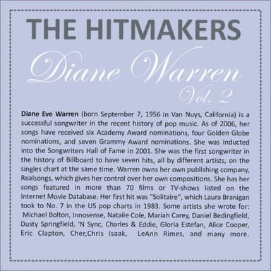 Hits of Diane Warren, Vol. 2