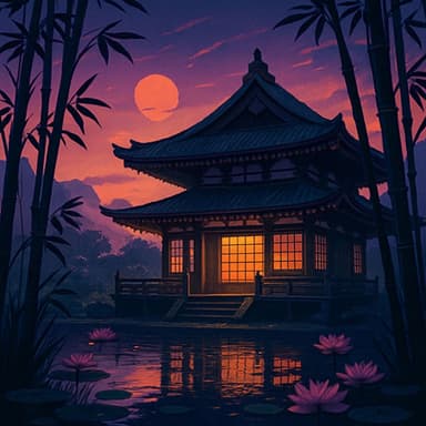 Twilight over Kyoto