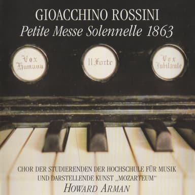Petite Messe Solennelle 1863