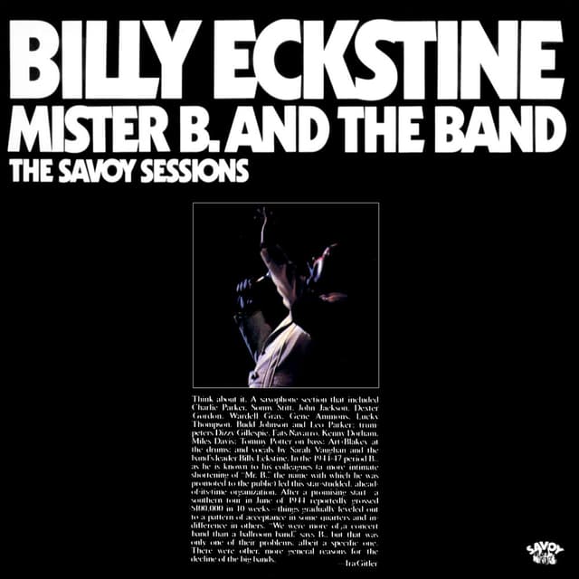 The Savoy Sessions: Mister B. And The Band