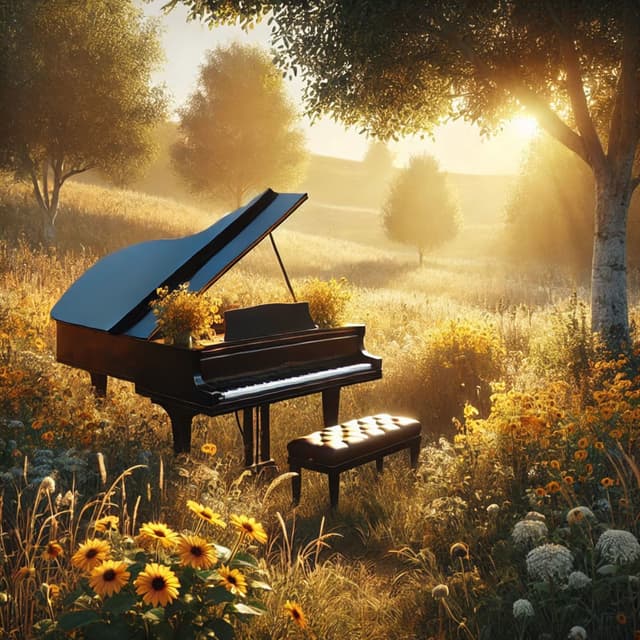 Morning Piano with Nature