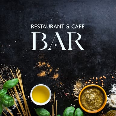 Restaurant & Cafe Bar: Relaxing Cocktail Lounge Bar, Sensual Night & Midnight Ambient