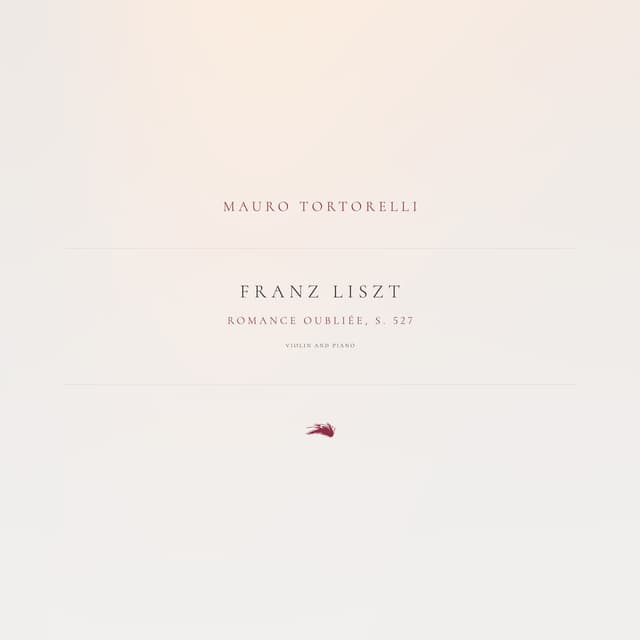 Romance oubliée, S. 527 (Violin and Piano)