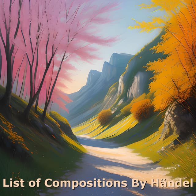 List of Compositions by Händel
