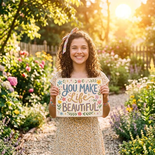 You Make Life Beautiful