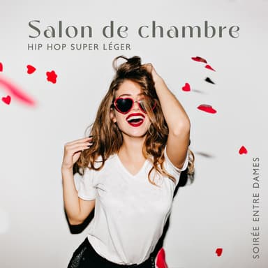 Salon de chambre Hip Hop super léger: Soirée entre dames, Pré-enterrement de vie de jeune fille, Ambiance de chambre glamour, Rend