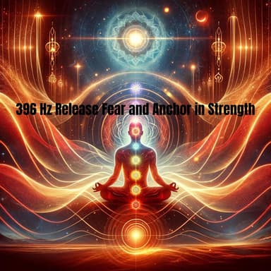 396 Hz Release Fear and Anchor in Strength: Discover Your Center of Peace