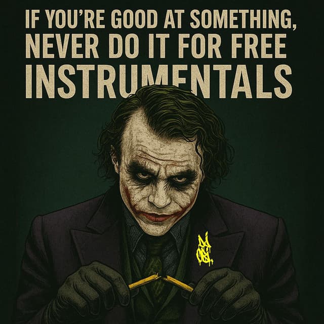 If You're Good at Something, Never Do it for Free