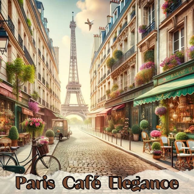 Paris Café Elegance: French Cafe Ambience ,Piano Music for Relax