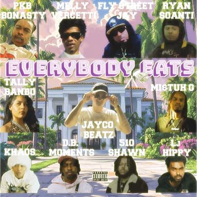 Everybody Eats (feat. PKB BONASTY, Melly vercetti, Fly Street Jay, Ryansoanti, Mi$tuh G, tallybando, Khaos, D.B. Moments, 510Shawn