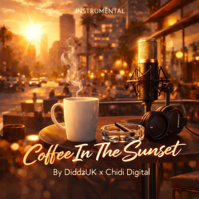 Coffee In the Sunset