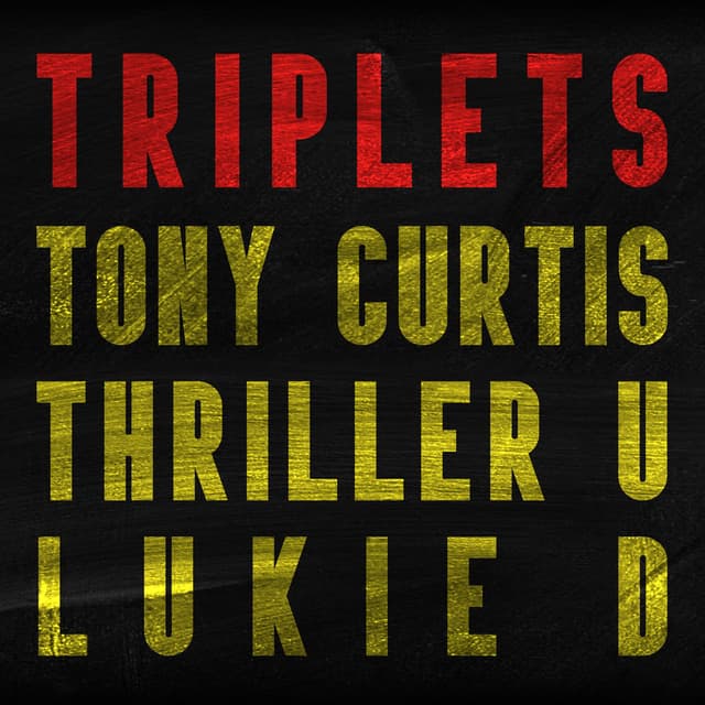 Reggae Triplets: Tony Curtis, Thriller U and Lukie D