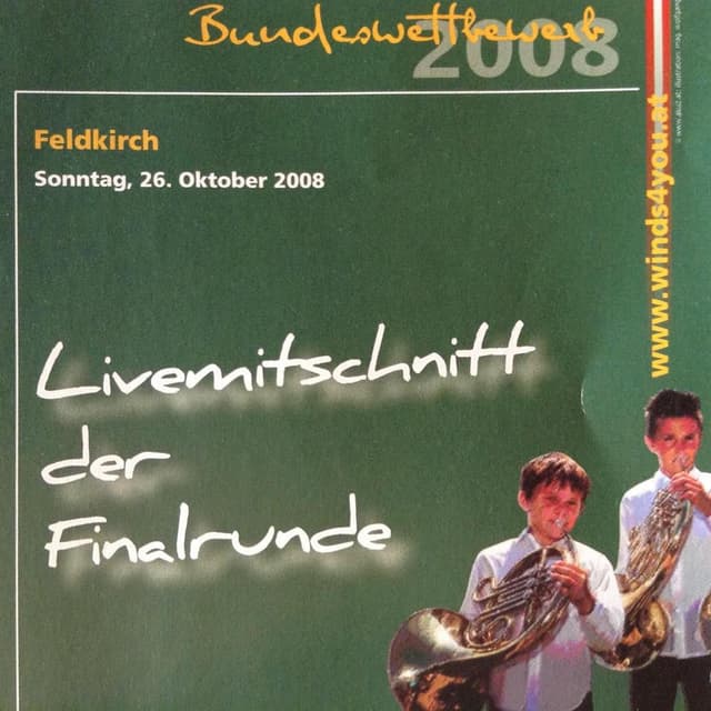 Livemitschnitt der Finalrunde - Musik in kleinen Gruppen Bundeswettbewerb 2008 (Live)