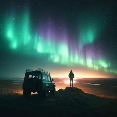 Aurora Whispers: Symphony of Divine Skies