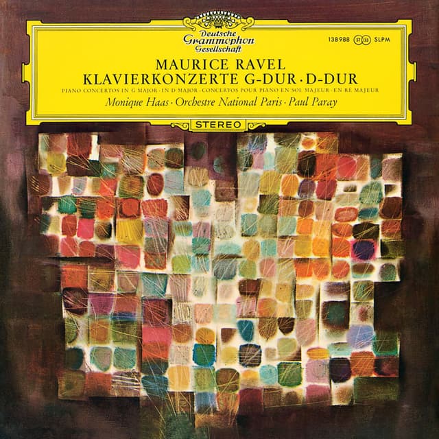 Ravel: Piano Concerto in G Major; Piano Concerto for the Left Hand in D Major (Paul Paray: The Mercury Masters II, Volume 22)