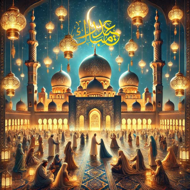 Eid Time Let's Rejoice