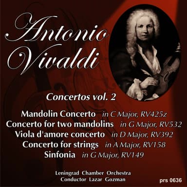 Concerto for Viola d'amore in D Major, RV 392: I. Allegro