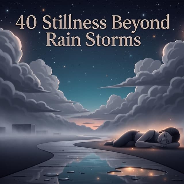 40 Stillness Beyond Rain Storms
