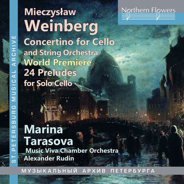 Weinberg: Cello Concertino in C Minor, Op. 43bis & 24 Preludes, Op. 100