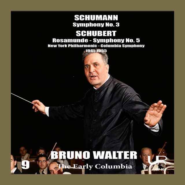 WALTER conducts SCHUBERT & SCHUMANN (Restored in 2026)
