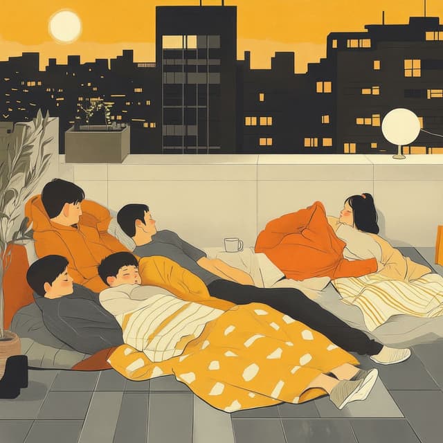 Fusion of Hymn for Moonlight Gazing and Tucking in Bed