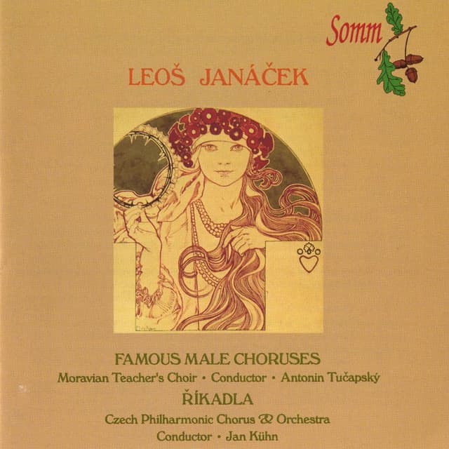 Leoš Janáček: Famous Male Choruses & Říkadla (Nursery Rhymes)
