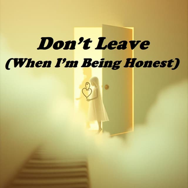 Don’t Leave (When I’m Being Honest)