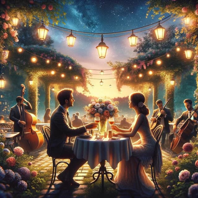 In the Arms of Music: Café Music, Sipping Love, Jazz Ballads