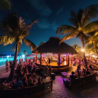 EDM Island Nights: Late Night Beats for Sunny Cocktails and Beachside Relaxation