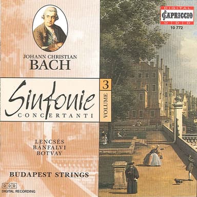 Bach, J.C.: Sinfonie Concertanti, Vol. 3