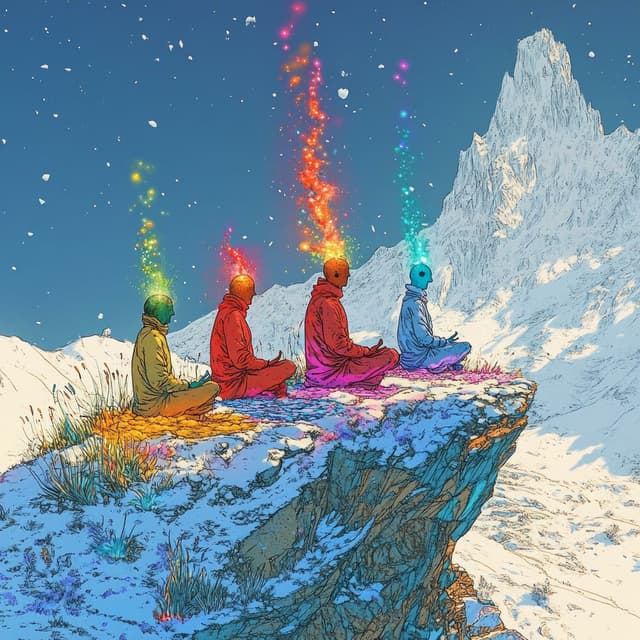 Pilates Peaks: Sculpting Body and Mind with Mountain Meditation and Ambient Music