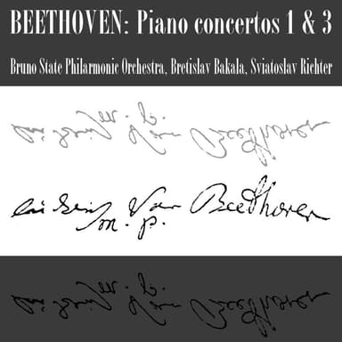 Beethoven: Piano concertos 1 & 3