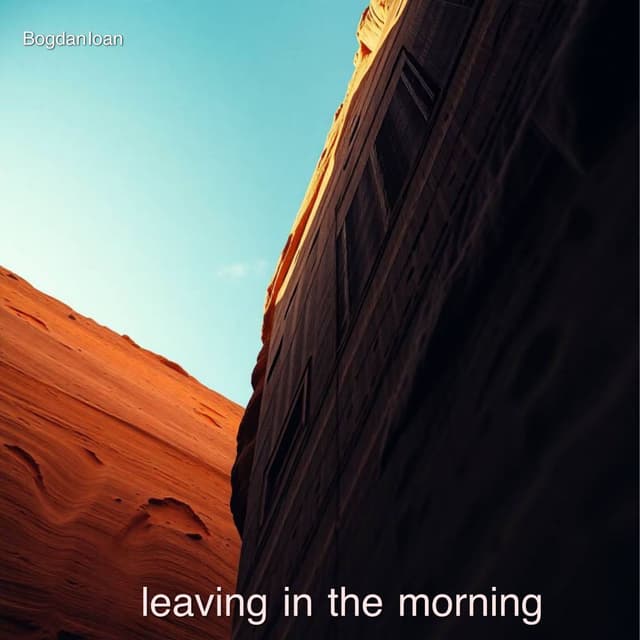 Leaving in the morning