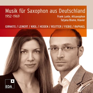 Music for Saxophone from Germany: 1952-1969