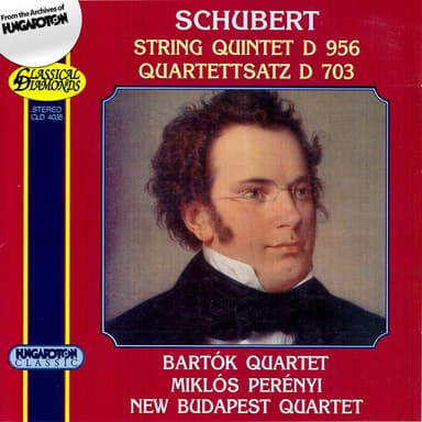 Schubert: String Quintet in C Major, D. 956 / String Quartet No. 12 in C Minor, "Quartettsatz"
