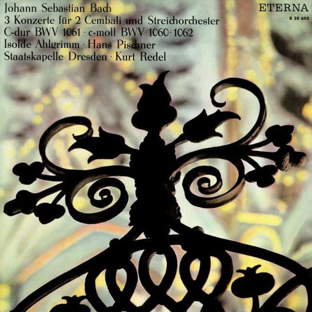 Bach: 3 Konzerte für 2 Cembali und Streichorchester