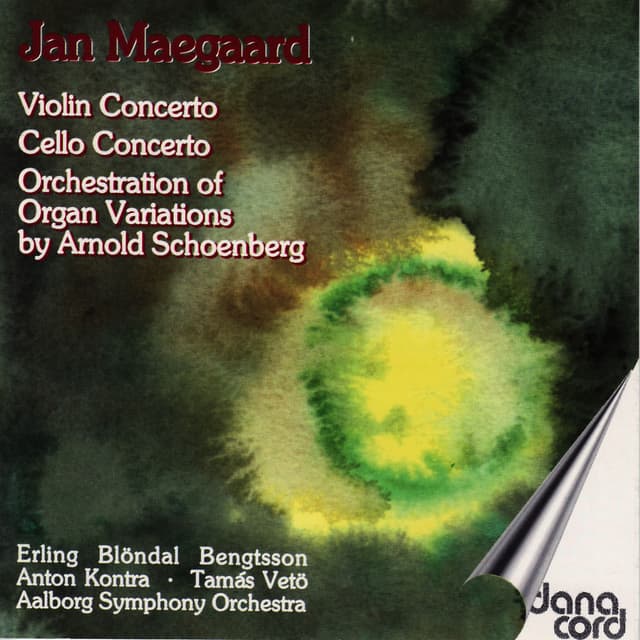 Jan Maegaard: Violin and Cello Concerto