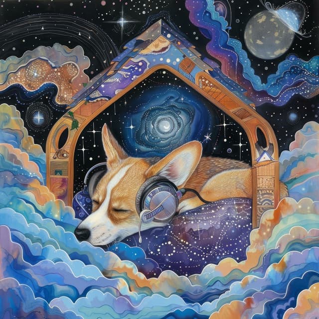 Charming Doghouse: Relaxing Dog Vibes